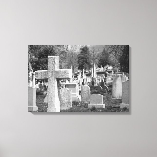 Toile cimetière (Recto)