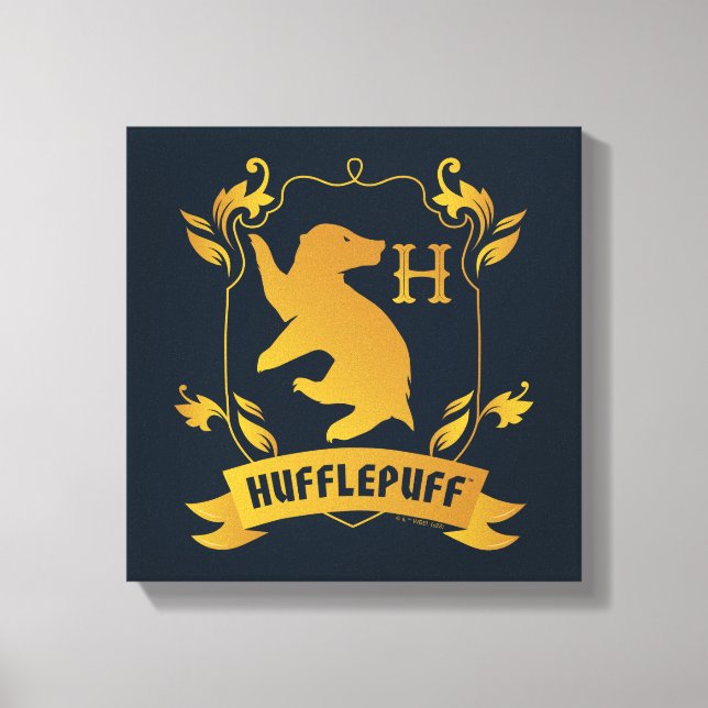 Toile Cimetière de maison HUFFLEPUFF™ Orné (Recto)