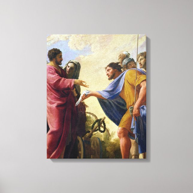 Toile Cincinnatus de retour à son souffle (Recto)