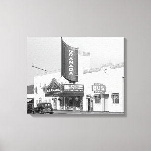 Toile Cinéma Granada, 1938