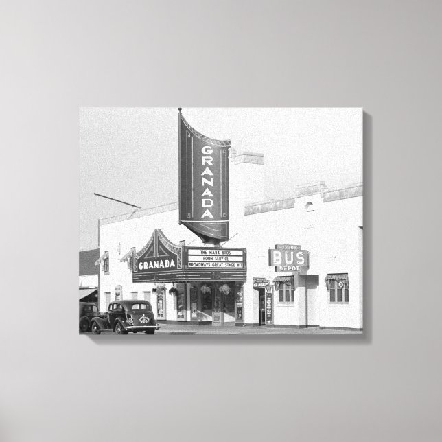 Toile Cinéma Granada, 1938 (Recto)