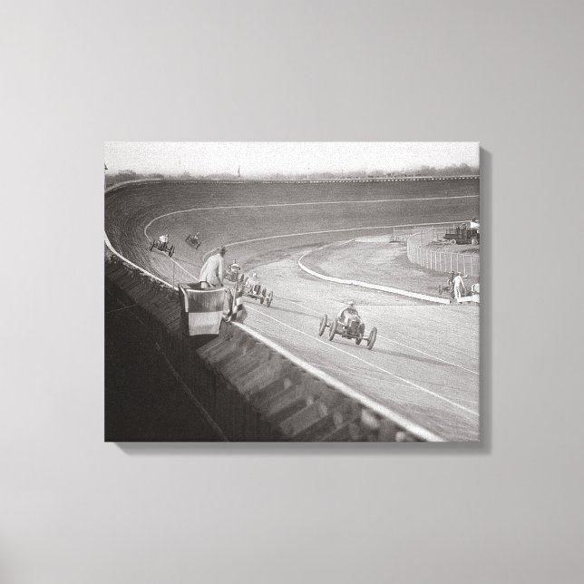 Toile Circuit de piste de planches, 1925 (Recto)