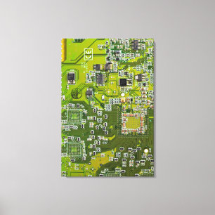Toile Circuit imprimé circuit imprimé circuit vert circu