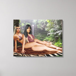 TOILE CISEAUX TARZANA LUANA #4