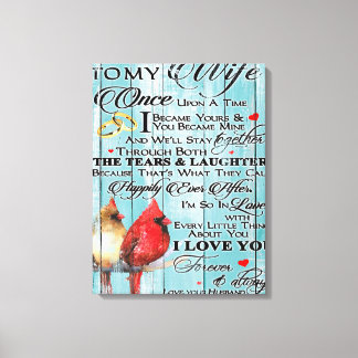Toile Citation Amour Pour Femme, Cadeau Amour Couple, Fe