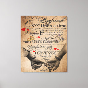 Toile Citation d'amour pour petit ami Jovely Quotes Ca