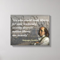 Citation de Benjamin Franklin sur la liberté