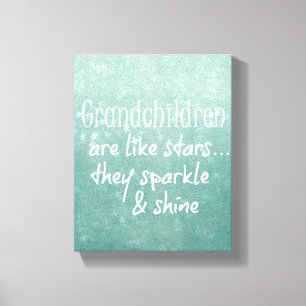 Toile Citation de Grandchildren Stars