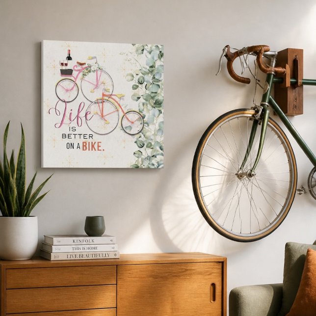 Toile Citation de vélo  (Créateur téléchargé)