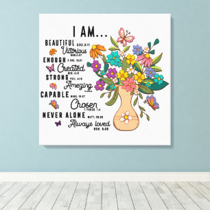 Toile Citation/Discours/libellule inspirationnelle
