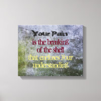 Citation inspirante dans une texture murale en pie