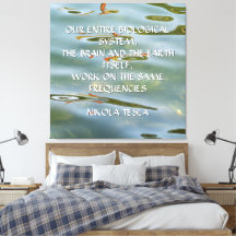 CITATION NIKOLA TESLA - MÊMES FRÉQUENCES -