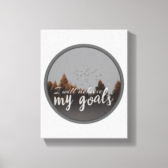 Toile citations de motivation matinale pour l'amour pers (Recto)