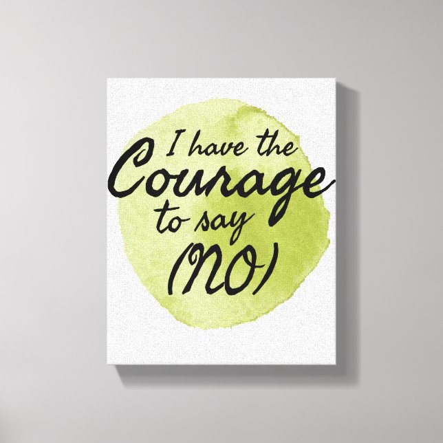 Toile Citations motivationnelles pour l'amour de soi (Recto)