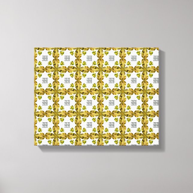 Toile Citrine Clover (Recto)