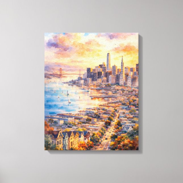 Toile City of San Francisco (Recto)