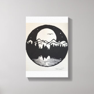 Toile Clair de lune