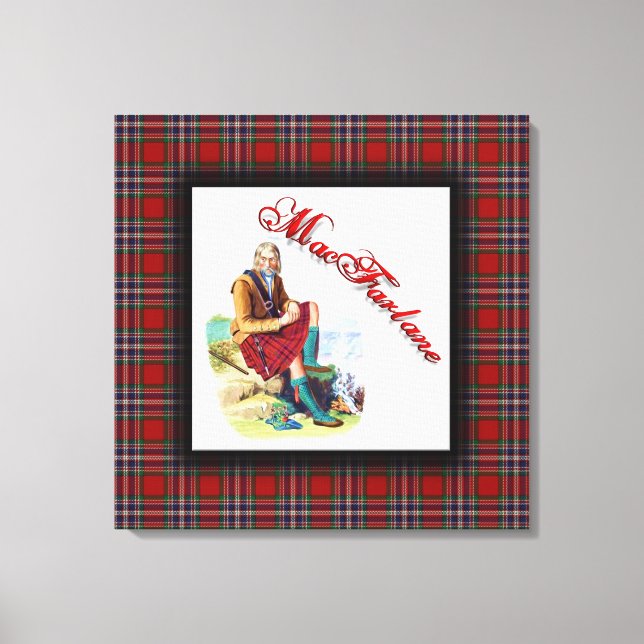 Toile Clan MacFarlane Scottish Dream (Recto)
