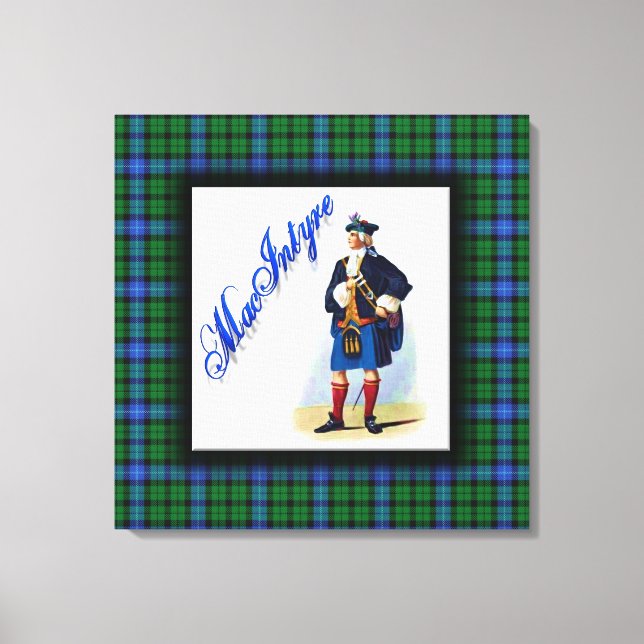 Toile Clan MacIntyre Scottish Dream (Recto)