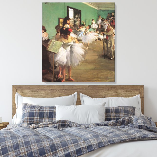 Toile Classe de danse par degrés, Ballet d'impressionnis (Insitu(Chambre))