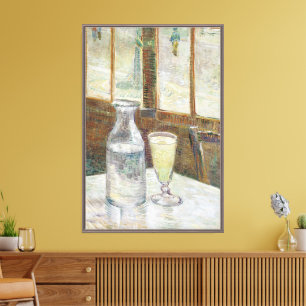 Toile Classique Van Gogh Café Paris Absinthe Art