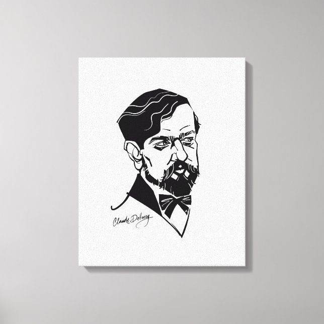 Toile Claude Debussy (Recto)