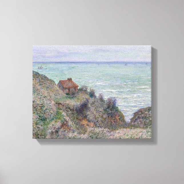 Toile Claude Monet - Cabine de la douane Watch (Recto)