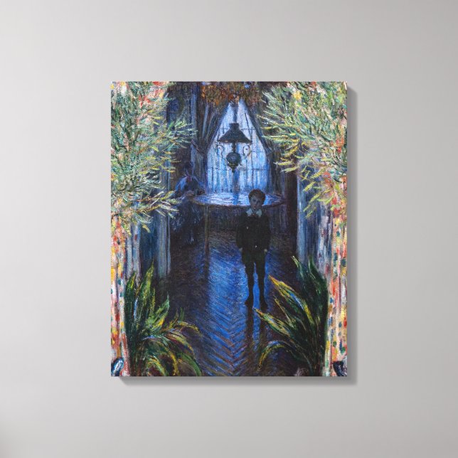 Toile Claude Monet - Coin de l'appartement (Recto)