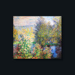 Toile Claude Monet - Coin du jardin à Montgeron<br><div class="desc">Coin du jardin à Montgeron / Coin de jardin a Montgeron - Claude Monet,  Huile sur toile,  1876</div>