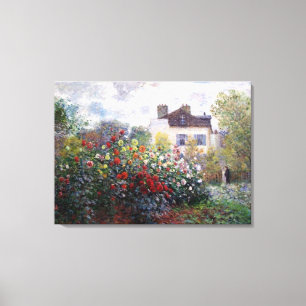 Toile Claude Monet Corner du Garden Fine Art