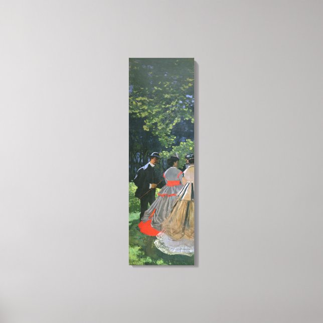 Toile Claude Monet | Dejeuner sur l'Herbe, Chailly (Recto)