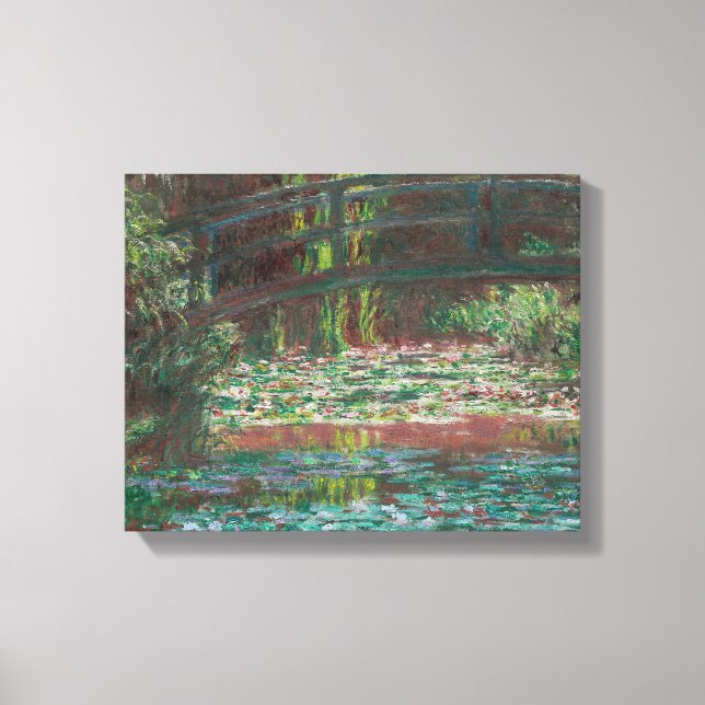 Toile Claude Monet - Eau Lily Pond (Recto)