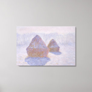 Toile Claude Monet   Effet des piles de Haystacks de nei