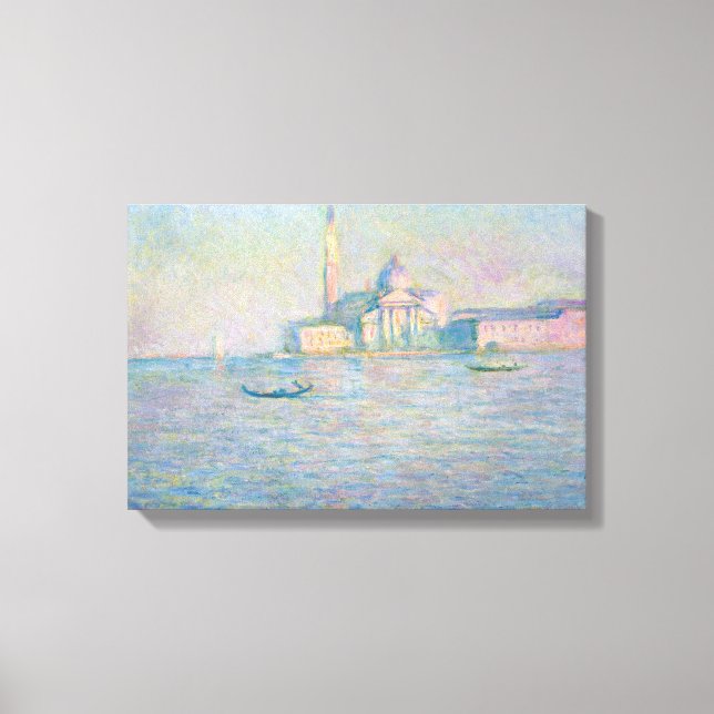Toile Claude Monet - Église de San Giorgio Maggiore (Recto)