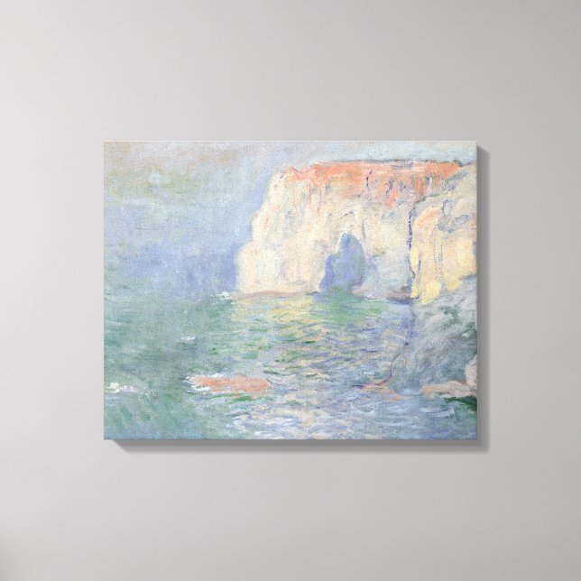 Toile Claude Monet | Étretat (Recto)