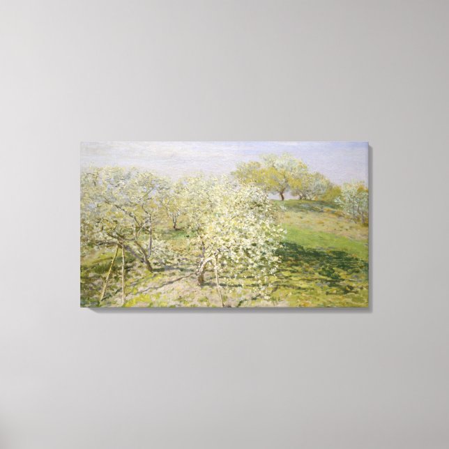 Toile Claude Monet | Fruits de printemps en fleurs (Recto)