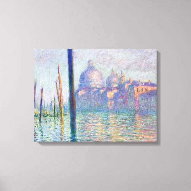 Toile Claude Monet - Grand Canal, Venise (Recto)