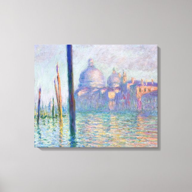 Toile Claude Monet - Grand Canal, Venise (Recto)