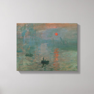 Toile Claude Monet - Impression, lever de soleil