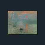 Toile Claude Monet - Impression, lever de soleil<br><div class="desc">Impression,  Lever du soleil par Claude Monet,  1872. Huile sur toile.</div>
