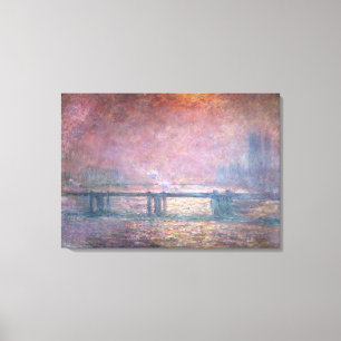 Toile Claude Monet La Tamise à Charing Cross, 1903
