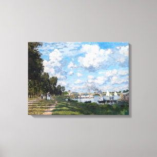 Toile Claude Monet - Le Bassin d'Argenteuil