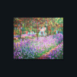 Toile Claude Monet - Le jardin de l'artiste à Giverny<br><div class="desc">Jardin de l'artiste à Giverny / Le Jardin de l'artiste a Giverny - Claude Monet,  1900</div>