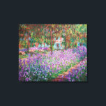 Toile Claude Monet - Le jardin de l'artiste à Giverny<br><div class="desc">Jardin de l'artiste à Giverny / Le Jardin de l'artiste a Giverny - Claude Monet,  1900</div>