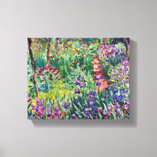 Toile Claude Monet - Le jardin de l'artiste à Giverny