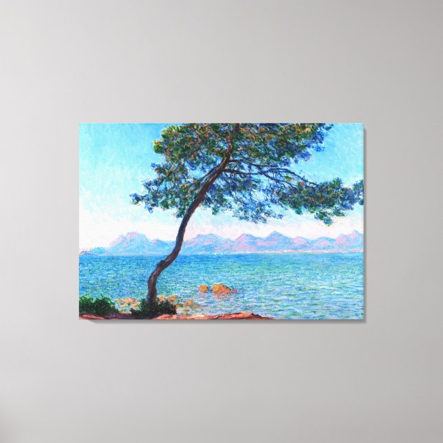 Toile Claude Monet : Les montagnes de l'Esterel (Recto)
