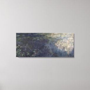 Toile Claude Monet les nénuphars les nuages 1914-18