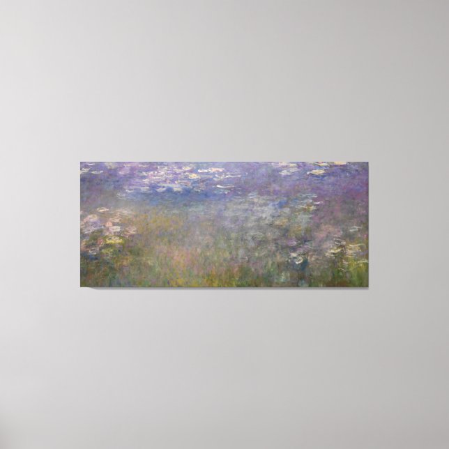 Toile Claude Monet - Lys d'eau (Recto)