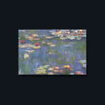 Toile Claude Monet - Lys d'eau<br><div class="desc">Water Lilies par Claude Monet, 1916. Claude Monet a été un fondateur de la peinture impressionniste française, et le praticien le plus cohérent et le plus prolifique de la philosophie du mouvement d'exprimer ses perceptions avant la nature, surtout en ce qui concerne la peinture paysage en plein air. Le terme...</div>