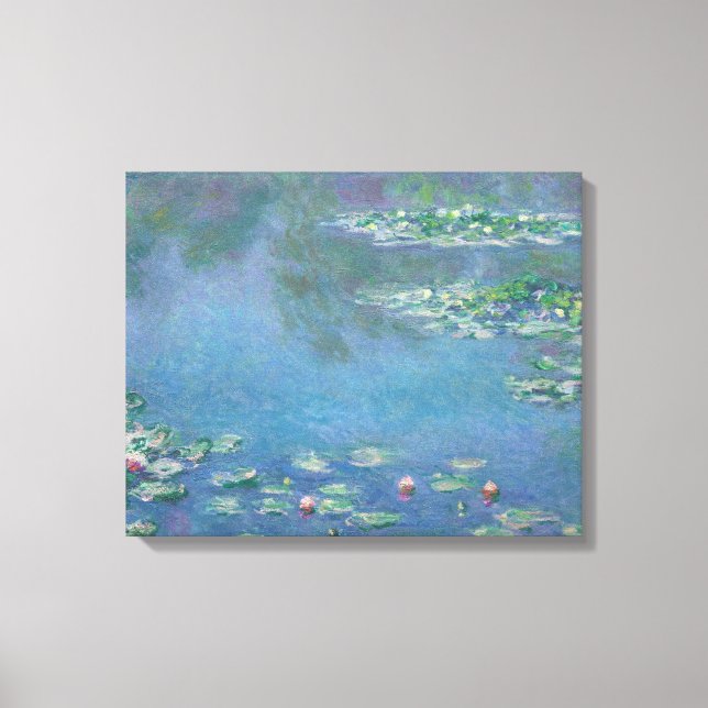 Toile Claude Monet - Lys d'eau (Recto)